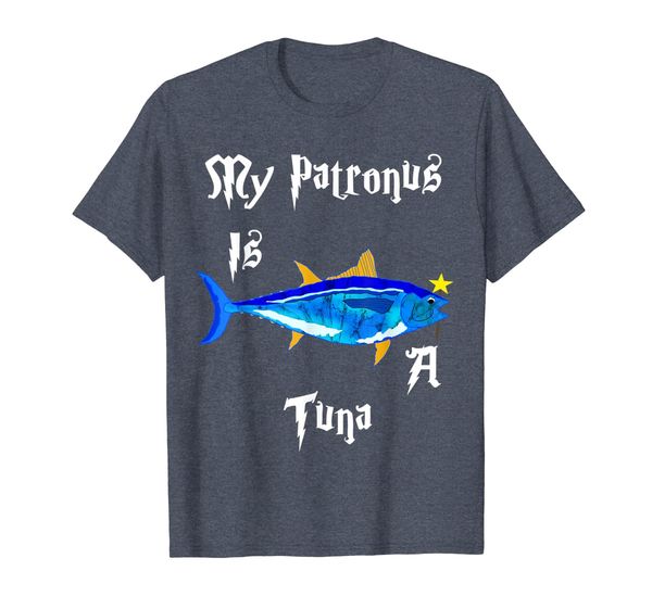 my patronus is a tuna wizard bluefin tuna fish angler shirt, White;black 
my patronus is a tuna wizard bluefin tuna fish angler shirt, White;black