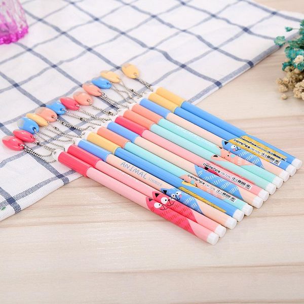 ballpoint pens 3 pcs / set boligrafos cat pen pendant kawaii kalem material escolar caneta stationery erasable, Blue;orange
ballpoint pens 3 pcs / set boligrafos cat pen pendant kawaii kalem material escolar caneta stationery erasable, Blue;orange