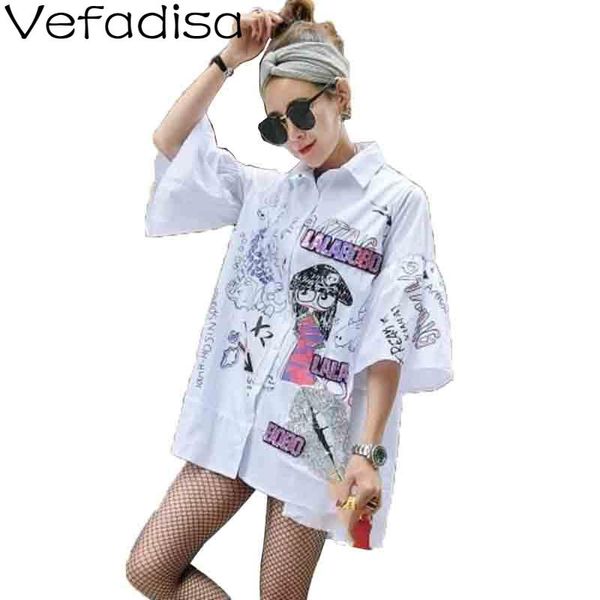 women's blouses & shirts vefadisa graffiti cartoon print women blouse 2021 summer sequin short sleeve irregular black white qyf2310
women's blouses & shirts vefadisa graffiti cartoon print women blouse 2021 summer sequin short sleeve irregular black white qyf2310