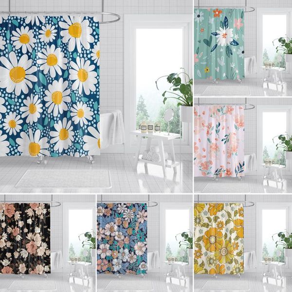 shower curtains colorful flowers and plants printed curtain fashion bathroom decoration with hook 180*200cm
shower curtains colorful flowers and plants printed curtain fashion bathroom decoration with hook 180*200cm