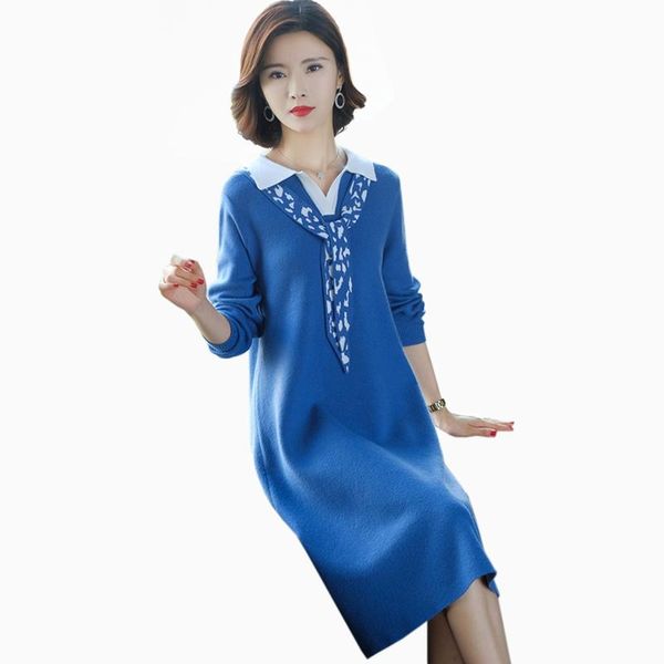 casual dresses women 2021 autumn and winter knitted sweater dress fashion long sleeve knee-length, Black;gray
casual dresses women 2021 autumn and winter knitted sweater dress fashion long sleeve knee-length, Black;gray