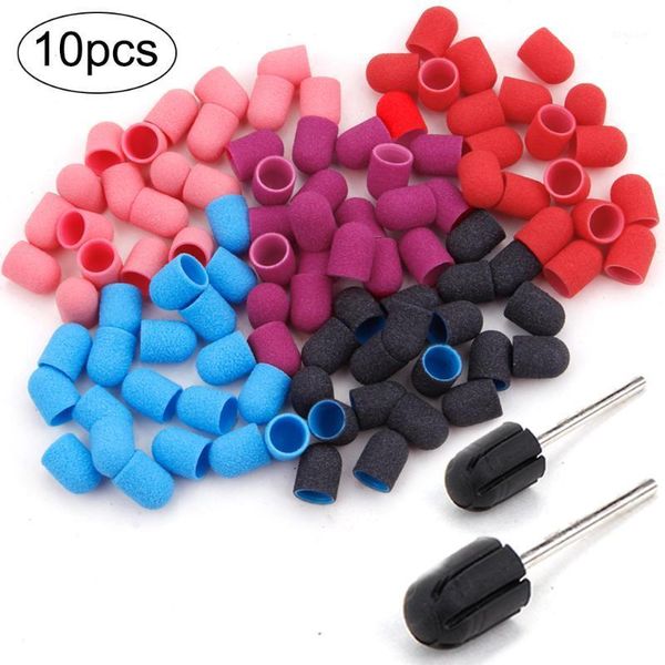 10pcs nail sanding caps plactis art bands electric manicure pedicure ceramic drill bit with rubber nails tools1, Silver
10pcs nail sanding caps plactis art bands electric manicure pedicure ceramic drill bit with rubber nails tools1, Silver