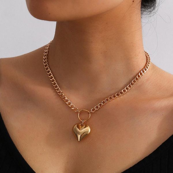 pendant necklaces sweet women fashion cute heart necklace for trendy clavicle chain party jewelry gifts, Silver
pendant necklaces sweet women fashion cute heart necklace for trendy clavicle chain party jewelry gifts, Silver
