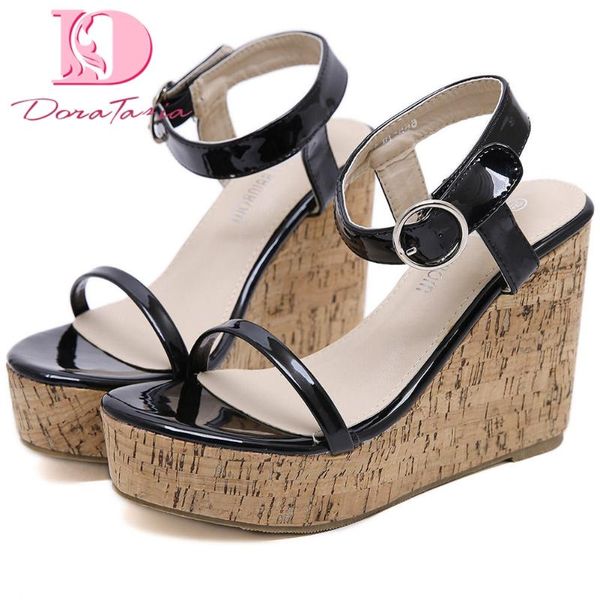 dora tasia 2021 women sandals wedges platform metal decoration pumps summer casual woman, Black
dora tasia 2021 women sandals wedges platform metal decoration pumps summer casual woman, Black