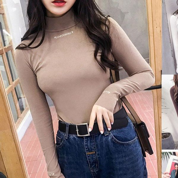 autumn women shirts winter blouse casual womens shirt long sleeve letter pullover turtleneck velvet basic blusas mujer, White
autumn women shirts winter blouse casual womens shirt long sleeve letter pullover turtleneck velvet basic blusas mujer, White