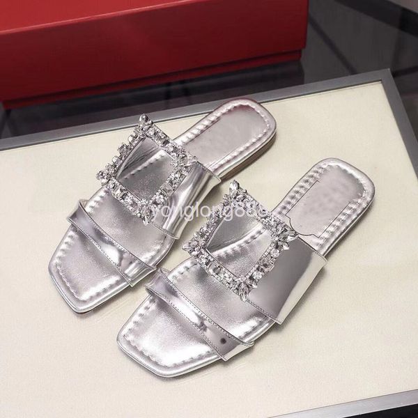 dress shoes slippers women wear leather outside summer low heel flat bottom fashion transparent square buckle flip flops, Black
dress shoes slippers women wear leather outside summer low heel flat bottom fashion transparent square buckle flip flops, Black