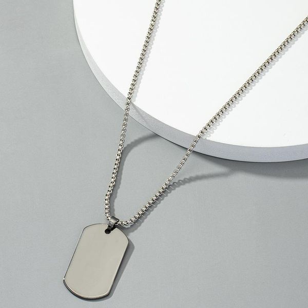 pendant necklaces 50cm ins rhodium chain plate id tag men women irregular minimalism choker trendy korean fashion party jewelry, Silver
pendant necklaces 50cm ins rhodium chain plate id tag men women irregular minimalism choker trendy korean fashion party jewelry, Silver