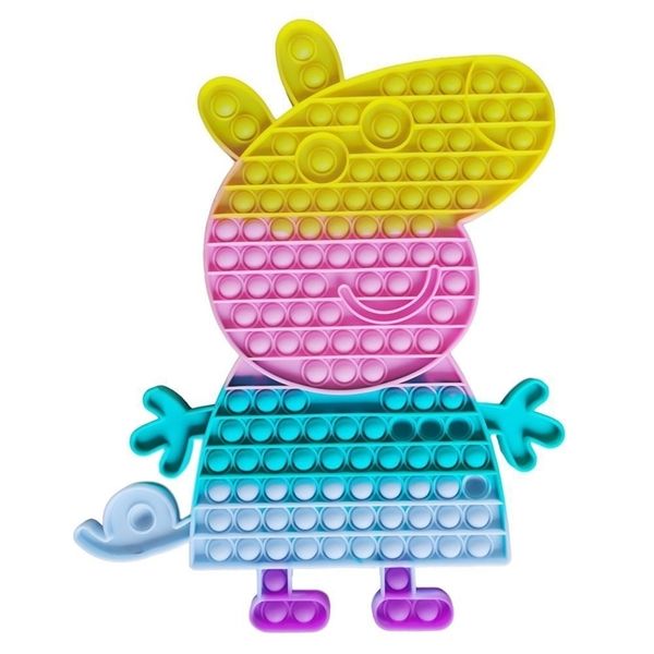 large page 40 * 30cm rainbow macarone rodent killing pioneer silicone educational toy pop it gadget
large page 40 * 30cm rainbow macarone rodent killing pioneer silicone educational toy pop it gadget