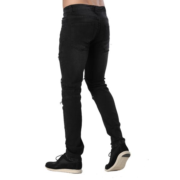 men's jeans men design fashion zipper style race motorcycle for hip hop e5062 ytlz, Blue
men's jeans men design fashion zipper style race motorcycle for hip hop e5062 ytlz, Blue