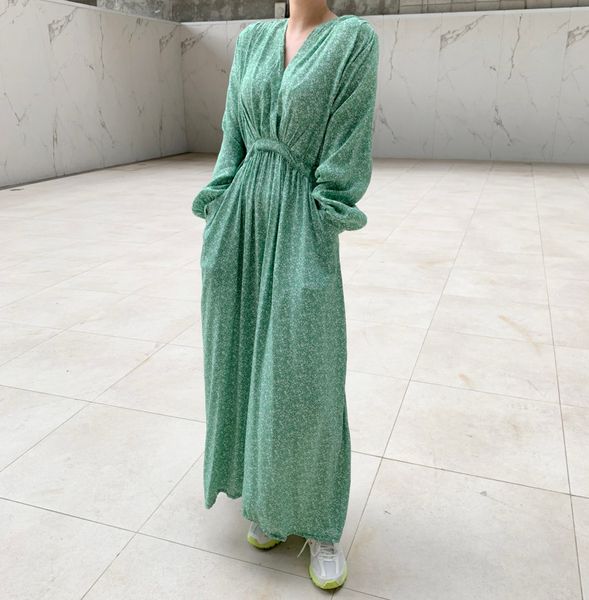 elegant maxi holiday summer floral print women autumn v-neck full sleeve female long dresses chiffon vestidos 210514, Black;gray
elegant maxi holiday summer floral print women autumn v-neck full sleeve female long dresses chiffon vestidos 210514, Black;gray