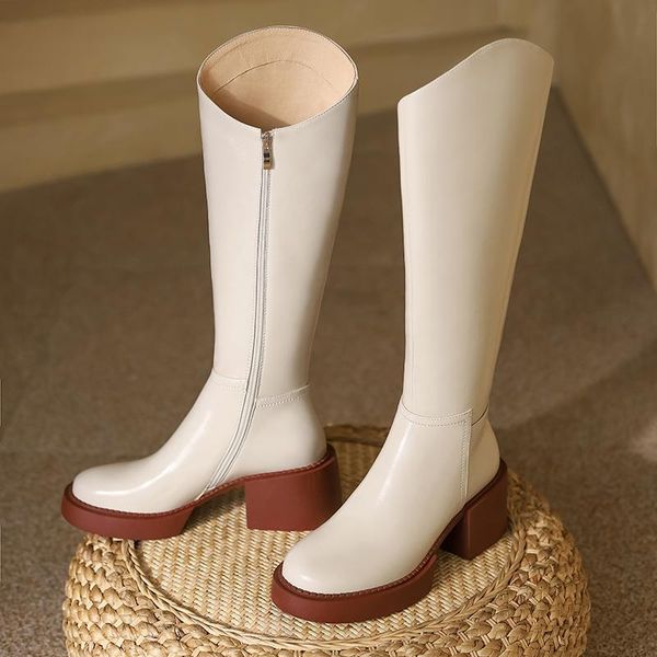 boots genuine leather women knee fashion design autumn winter arrival thick heels shoes woman 2022, Black
boots genuine leather women knee fashion design autumn winter arrival thick heels shoes woman 2022, Black