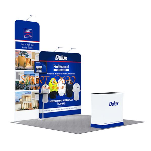 10x10 portable trade show advertising display conference booth with frame kits custom printed graphics carry bag
10x10 portable trade show advertising display conference booth with frame kits custom printed graphics carry bag