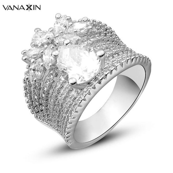 wedding rings vanaxin 2021 charms water drop flower bling cz engagement women shiny birthday gift wide finger ring jewelry box, Slivery;golden
wedding rings vanaxin 2021 charms water drop flower bling cz engagement women shiny birthday gift wide finger ring jewelry box, Slivery;golden