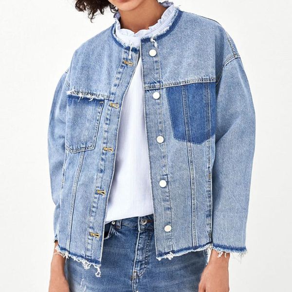 women's jackets jacket women casual long sleeve solid fashion denim coats elegant autumn outwear street ladies streetwear, Black;brown
women's jackets jacket women casual long sleeve solid fashion denim coats elegant autumn outwear street ladies streetwear, Black;brown