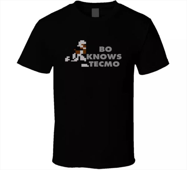 bo jackson tee bo knows tecmo bowl video game sport gift men's t shirt new, White;black
bo jackson tee bo knows tecmo bowl video game sport gift men's t shirt new, White;black