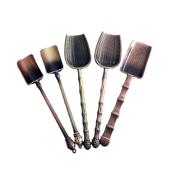 spoons retro bronze chinese tea copper green scoop spoon leaves chooser holder kongfu tools accessories
spoons retro bronze chinese tea copper green scoop spoon leaves chooser holder kongfu tools accessories