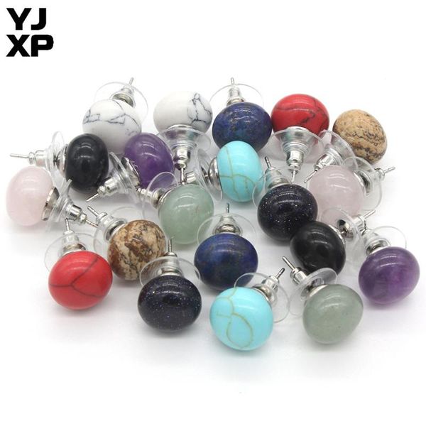 pair silver plated natural purple amethysts rose quartzs green aventurine cute bread shaped stud earrings trendy jewelry, Golden;silver
pair silver plated natural purple amethysts rose quartzs green aventurine cute bread shaped stud earrings trendy jewelry, Golden;silver