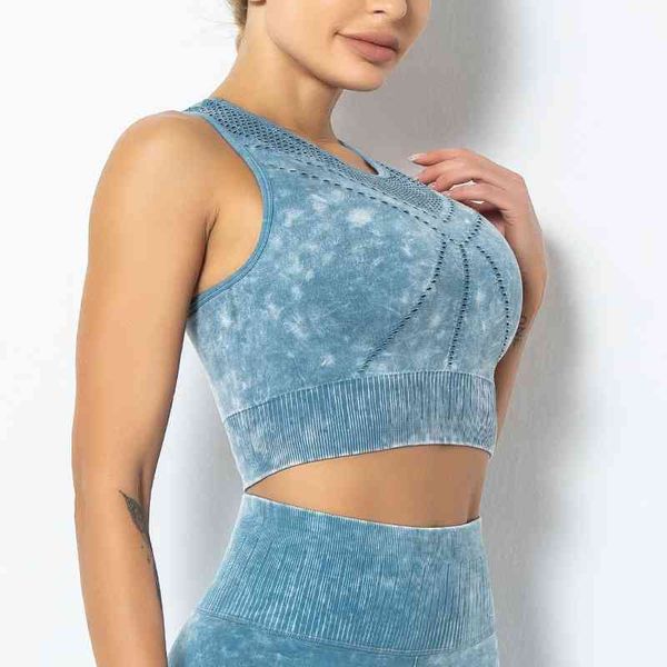 seamless lulu bra mesh sports yoga suit high elastic running vest, Gray 
seamless lulu bra mesh sports yoga suit high elastic running vest, Gray