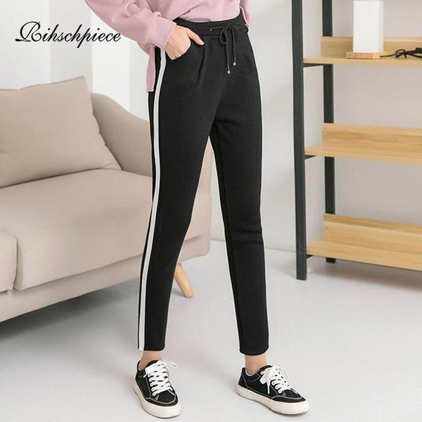 women's pants & capris rihschpiece winter plus size 5xl velvet women high waist warm thick harem pant elastic sweatpants fleece trouser, Black;white
women's pants & capris rihschpiece winter plus size 5xl velvet women high waist warm thick harem pant elastic sweatpants fleece trouser, Black;white