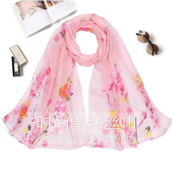 scarves women's chiffon silk scarf plum blossom printing luxury lady imitation sunscreen shawl gauze beachwear bandana, Blue;gray
scarves women's chiffon silk scarf plum blossom printing luxury lady imitation sunscreen shawl gauze beachwear bandana, Blue;gray