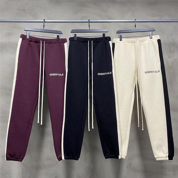 men's pants street high waist harajuku loose stitching jogging casual wide-leg trousers brand sports fashion, Black
men's pants street high waist harajuku loose stitching jogging casual wide-leg trousers brand sports fashion, Black