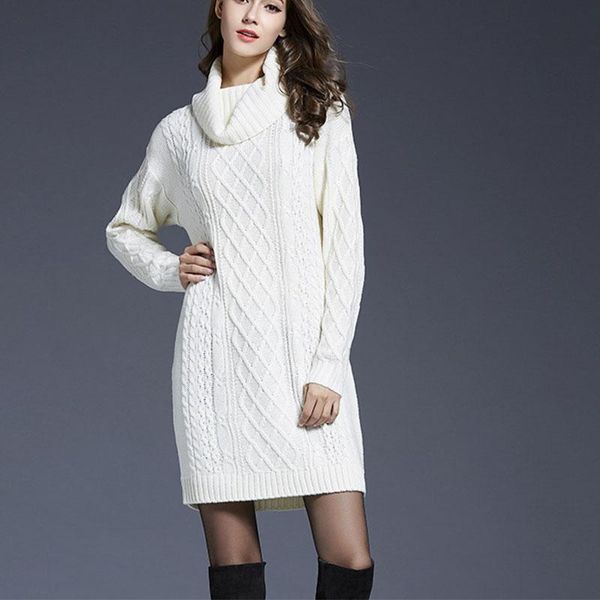 women's sweaters 2021 blast big code big-size sweater knitted dress long sweater. sweater, fashion skinny, White;black
women's sweaters 2021 blast big code big-size sweater knitted dress long sweater. sweater, fashion skinny, White;black