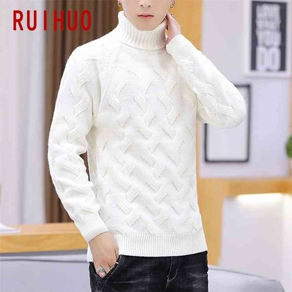 ruihuo pullover turtleneck men clothing turtle neck coats high collar knitted sweater korean man clothes -3xl spring 210813, White;black
ruihuo pullover turtleneck men clothing turtle neck coats high collar knitted sweater korean man clothes -3xl spring 210813, White;black