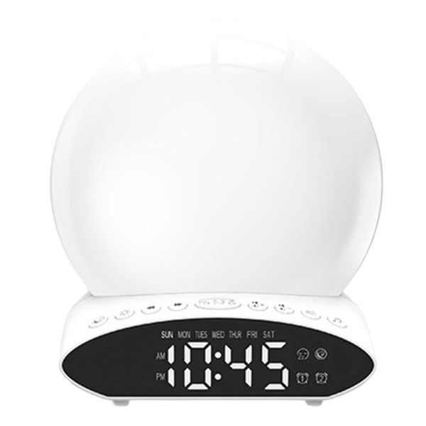 other clocks & accessories wake up light led alarm clock dual snooze function 7 colorful atmosphere lamp with fm radio
other clocks & accessories wake up light led alarm clock dual snooze function 7 colorful atmosphere lamp with fm radio