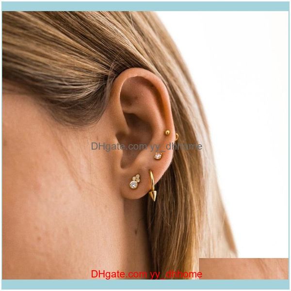 jewelrysteampunk 925 sterling sliver spike hoop earrings for women shiny small tiny charms minimal hoops & hie drop delivery 2021 9n4ap, Golden;silver
jewelrysteampunk 925 sterling sliver spike hoop earrings for women shiny small tiny charms minimal hoops & hie drop delivery 2021 9n4ap, Golden;silver