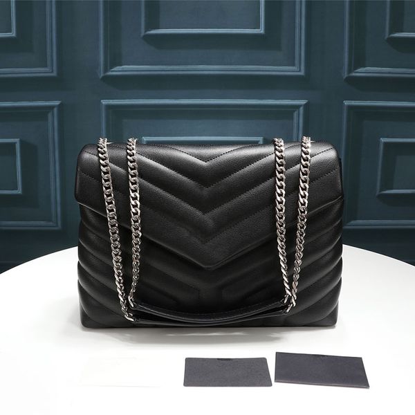 fashion women's solf lambskin mini flap bags loulou crossbody chain bag silver hardware genuine leather lady messenger shoulder purse s
fashion women's solf lambskin mini flap bags loulou crossbody chain bag silver hardware genuine leather lady messenger shoulder purse s