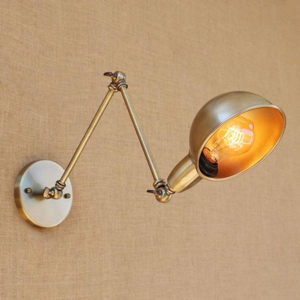 american creative antique wind long rod wall lamp folding bronze decoration bedroom bedside restaurant loft lamps
american creative antique wind long rod wall lamp folding bronze decoration bedroom bedside restaurant loft lamps