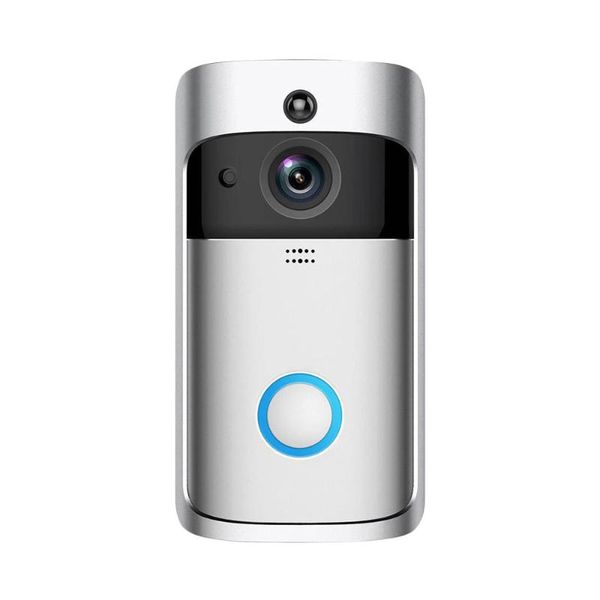 wireless wifi video doorbell battery powered intercom with wide angle camera app control two-way audio night vision door phones
wireless wifi video doorbell battery powered intercom with wide angle camera app control two-way audio night vision door phones