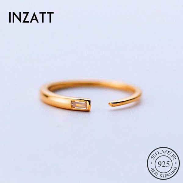 inzareal 925 sterling silver zircon adjustable ring for fashion women party cute fine jewelry minimalist accessories 2021 cluster rings, Golden;silver
inzareal 925 sterling silver zircon adjustable ring for fashion women party cute fine jewelry minimalist accessories 2021 cluster rings, Golden;silver
