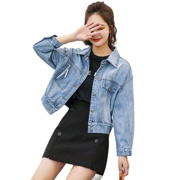 denim short jacket women plus size jean jackets crop womens blue cowboy kuromi women's, Black;brown
denim short jacket women plus size jean jackets crop womens blue cowboy kuromi women's, Black;brown