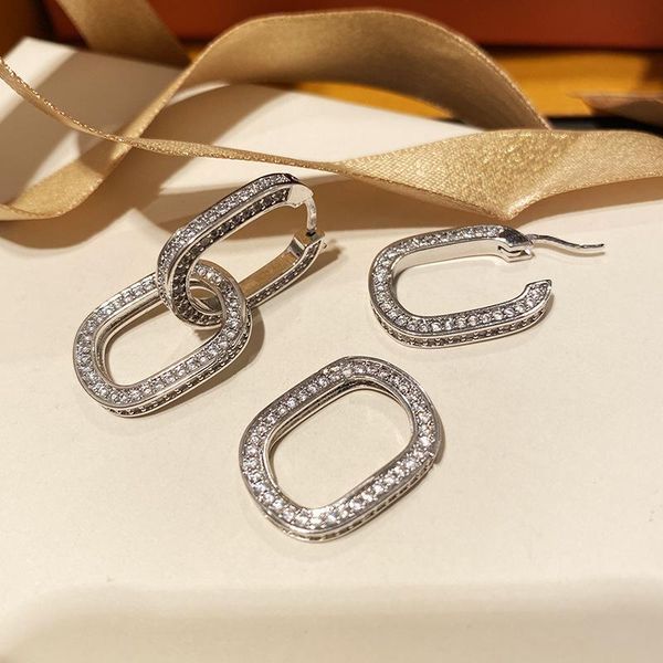 dangle & chandelier double-loop earrings u-shaped detachable oval super flash tide exaggeration, Silver
dangle & chandelier double-loop earrings u-shaped detachable oval super flash tide exaggeration, Silver