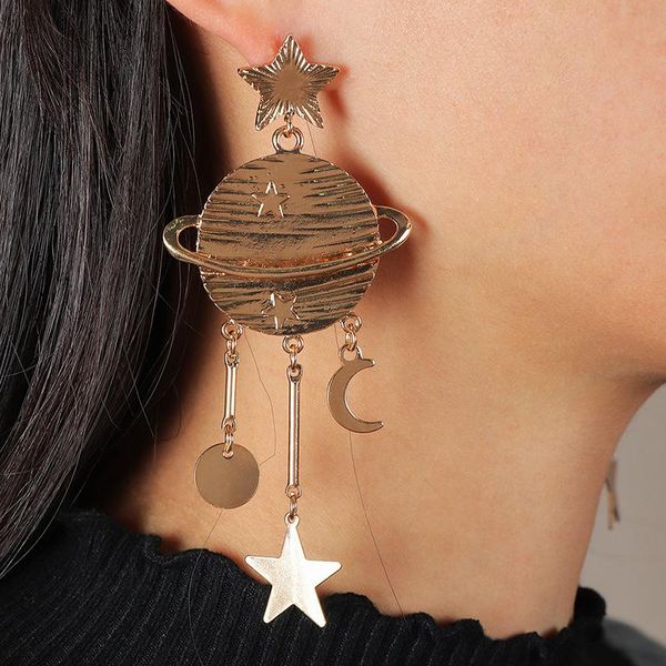 luokey 2021 trendy moon star planet dangle earrings for women personality asymmetry earth girls jewelry gifts hoop & huggie, Golden;silver
luokey 2021 trendy moon star planet dangle earrings for women personality asymmetry earth girls jewelry gifts hoop & huggie, Golden;silver