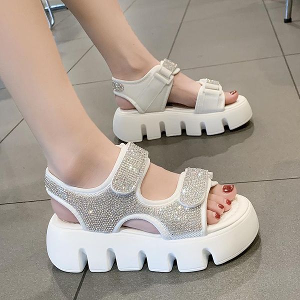 dress shoes summer platform sandals women 2021 fashion high heels open toe ladies sandal sport beach sandalias chunky wedges woman, Black
dress shoes summer platform sandals women 2021 fashion high heels open toe ladies sandal sport beach sandalias chunky wedges woman, Black