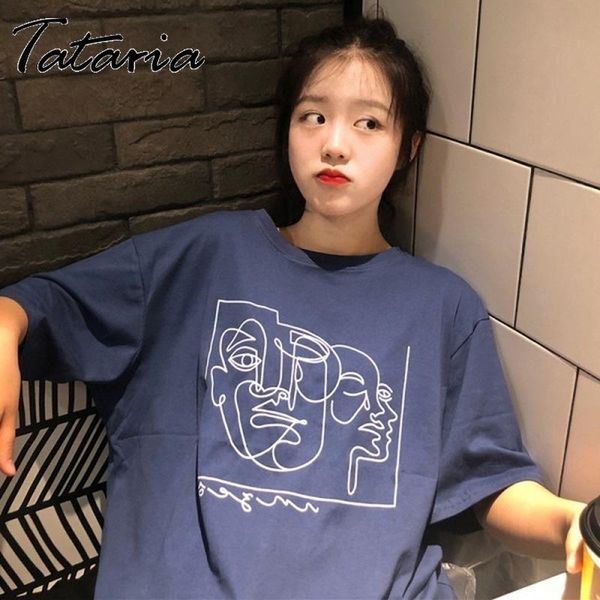women's t-shirt abstract human face printed women 2021summer fashion short sleeve white graphic tees round-neck harajuku
women's t-shirt abstract human face printed women 2021summer fashion short sleeve white graphic tees round-neck harajuku