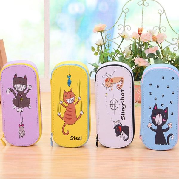 lovely cartoon pu multifunctional pencil bag waterproof pen box for school case cosmetic student bags
lovely cartoon pu multifunctional pencil bag waterproof pen box for school case cosmetic student bags