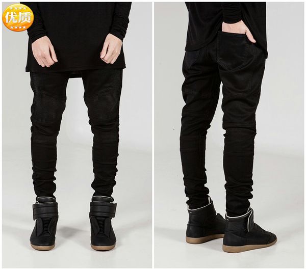 fashion jeans autumn dark cotton slim leggings pencil pants men's, Blue
fashion jeans autumn dark cotton slim leggings pencil pants men's, Blue