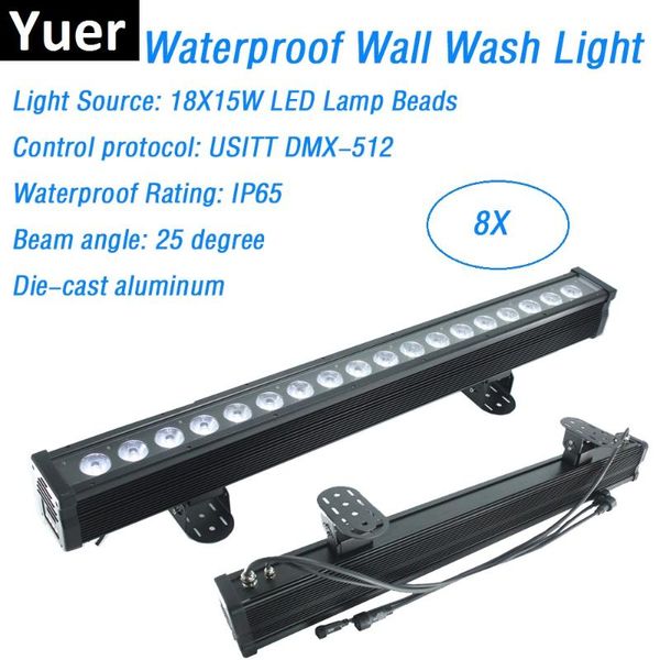 effects 8xlot sales 18x15w rgbwa 5in1 led bar wall wash lights dmx512 washer outdoor flood dj disco party show stage
effects 8xlot sales 18x15w rgbwa 5in1 led bar wall wash lights dmx512 washer outdoor flood dj disco party show stage