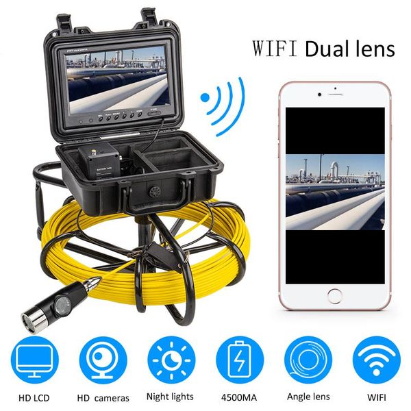 lcd wifi dual lens inspection portable borescope system with angle view range 42mm head night vision ip cameras
lcd wifi dual lens inspection portable borescope system with angle view range 42mm head night vision ip cameras