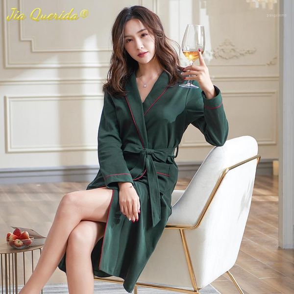 women's sleepwear bathrobe women cotton man and matching kimono robe luxury 100% nighwear plus size belted long sleeve dress, Black;red
women's sleepwear bathrobe women cotton man and matching kimono robe luxury 100% nighwear plus size belted long sleeve dress, Black;red