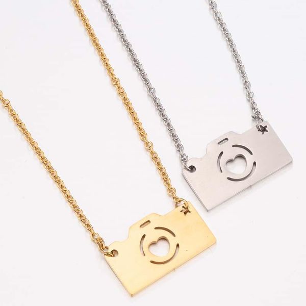 color delicate beauty brief camera chians necklaces materials is stainless steel 316 no easy fade anti-allergy chains, Silver
color delicate beauty brief camera chians necklaces materials is stainless steel 316 no easy fade anti-allergy chains, Silver