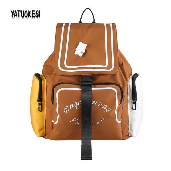 backpack casual anti theft waterproof nylon simple wild schoolbags for teenager girls boys mochilas mujer 2021
backpack casual anti theft waterproof nylon simple wild schoolbags for teenager girls boys mochilas mujer 2021