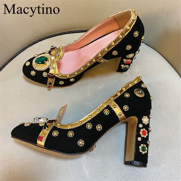 dress shoes spring and autumn women's high heels jewel crown round toe platform black fashion sm0t
dress shoes spring and autumn women's high heels jewel crown round toe platform black fashion sm0t