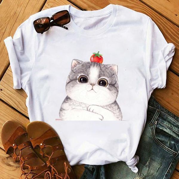 maycaur summer cute cat tshirts women t shirt kawaii graphic fashion round neck woman clothing short sleeve tees, White
maycaur summer cute cat tshirts women t shirt kawaii graphic fashion round neck woman clothing short sleeve tees, White