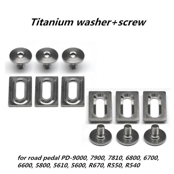 bike pedals road self-locking pedal titanium washer screw for sh10/sh11/sh12 pd-9000/7900/7810/6800/6700/6600/5800/5610/5600/r670/r540
bike pedals road self-locking pedal titanium washer screw for sh10/sh11/sh12 pd-9000/7900/7810/6800/6700/6600/5800/5610/5600/r670/r540