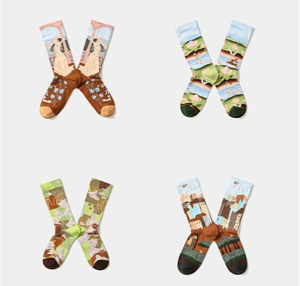 yuppie hip hop socks oil painting graffiti cotton middle personality sweat absorption thermal pattern sky princess sea clouds mmortal river, Black;white
yuppie hip hop socks oil painting graffiti cotton middle personality sweat absorption thermal pattern sky princess sea clouds mmortal river, Black;white