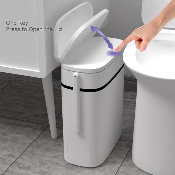 trash can bathroom zero-waste bin one key garbage bag holder household kitchen w/ brush for toilet narrow seam bath accessory set
trash can bathroom zero-waste bin one key garbage bag holder household kitchen w/ brush for toilet narrow seam bath accessory set